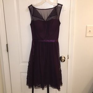 Deep purple Eliza J dress